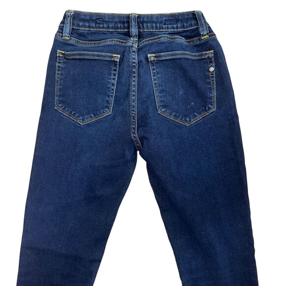 Miss Me M1001635 Super Skinny Womens Jeans 26 26 Dark Wash Blue Stretch Pockets - Picture 6 of 8
